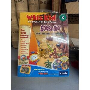 VTech Whiz Kid Learning System Scooby-Doo Lost Island Adventure Sealed Education